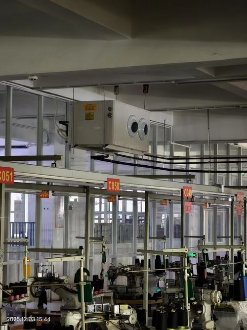 Fujian Garment Factory Evaporative Cooling Industrial Energy-Saving Air Conditioning Case | Meidebao