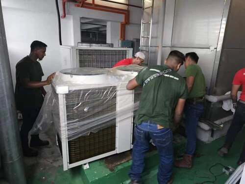 latest company blog about Batch R32 Inverter Pool Heat Pumps Delivered to Costa Rica Hotel Project