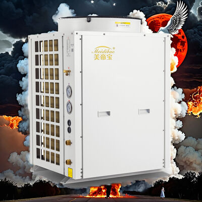 Harga bagus R32 18KW Air Source Heat Pump Domestik 5HP Dark Grey Efisiensi Tinggi on line