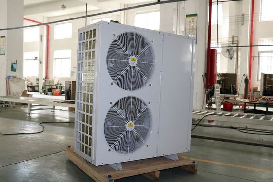 Goede prijs 14 kW EVI warmtepomp met 1N 220V 50HZ stroomvoorziening voor efficiënte waterverwarming bij -25~43°C omgevingstemperatuur online