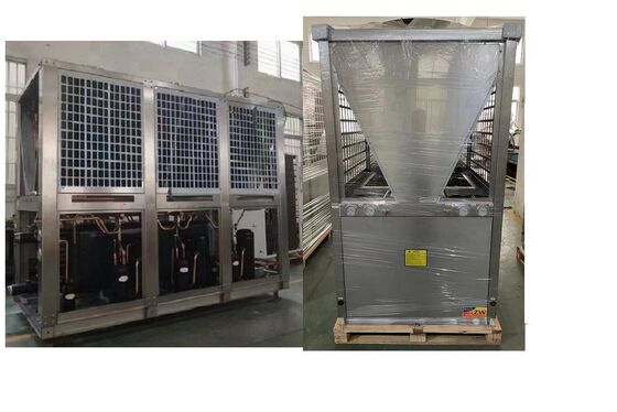 Prezzo buono OEM 30HP Pompa di calore personalizzata per 6 compressori Pompa di calore scaldabagno in linea