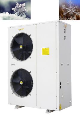 Хорошая цена 36КВт EVI тепловой насос боковой разряд 3N 380V 50HZ пластиновый теплообменник онлайн