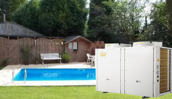 Harga bagus 10RT kolam renang Inverter Pump Panas 3N 380V 50Hz Power Supply on line