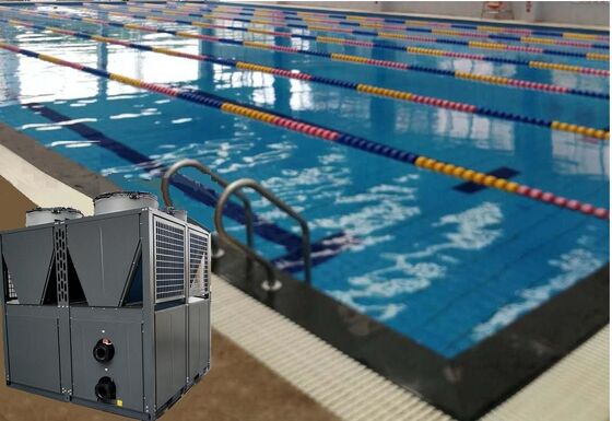 Goede prijs R410A Koelmiddel 40HP 168KW Luchtwarmtepomp voor zwembaden online