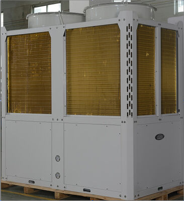 Prezzo buono 50HP / 60HP R410A Pompa di calore ad alta potenza a bassa temperatura in linea