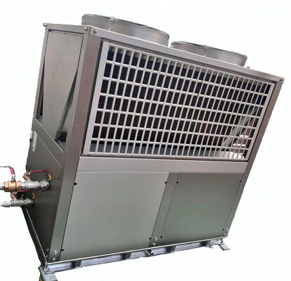 Prezzo buono 15HP 304# pompa di calore per aria e acqua commerciale riscaldamento raffreddamento 49KW in linea