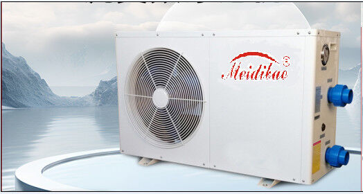Goede prijs 8 kW lage temperatuur warmtepomp, wit commercieel zwembad warmtepomp online